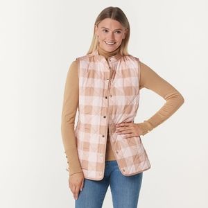 Isaac Mizrahi Live! Buffalo Plaid Printed Quilted